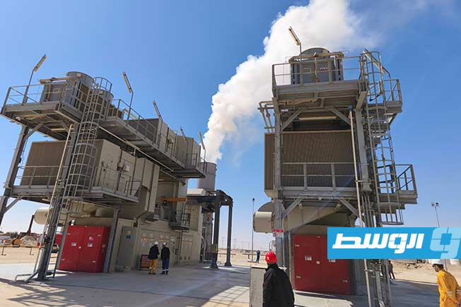 «الخليج العربي» تبدأ الاختبارات التشغيلية لمحطة التوليد الجديدة بحقل النافورة