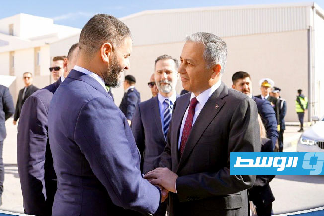 GNU Interior Minister Trabelsi receives his Turkish counterpart in Tripoli
