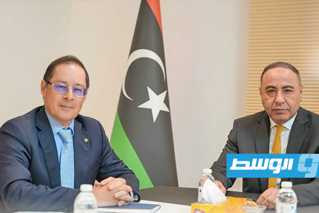الباعور يناقش مع السفير الروسي أوجه التعاون الثنائي بين البلدين