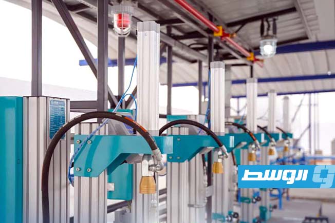«البريقة» تفتتح نقطة تعبئة فورية لأسطوانات الغاز بمدينة القبة