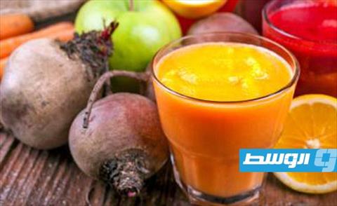 عصير تفاح بالجزر وقرع العسل
