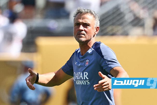 إنريكي: قطار باريس سان جيرمان لن يتوقف