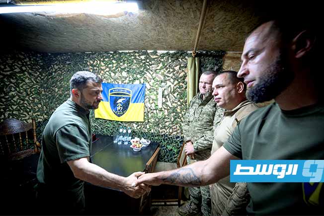 زيلينسكي يتهم روسيا بتجنيد «مرتزقة أجانب» بينهم صينيون وأفارقة