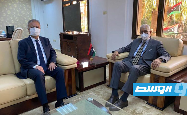 سيالة يتسلم نسخة من أوراق اعتماد سفير تركيا الجديد لدى ليبيا