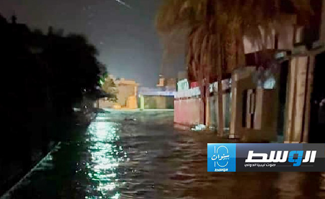 «بلدي سبها»: تضرر 523 منزلًا في محلة القاهرة جراء الأمطار