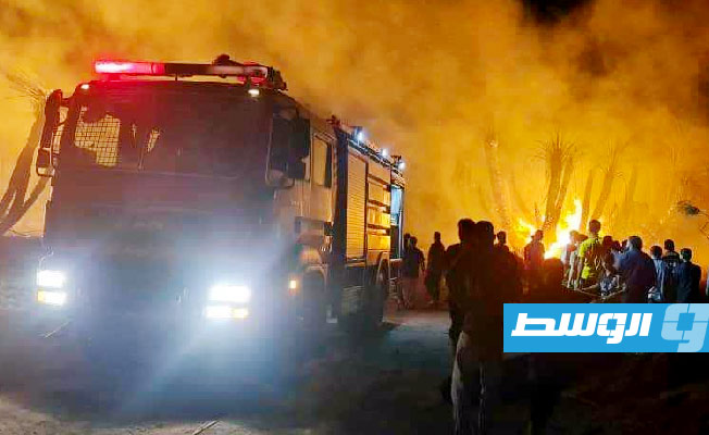 مديرية أمن أجدابيا تحذر من احتمال حدوث نشوب حرائق في الغابات