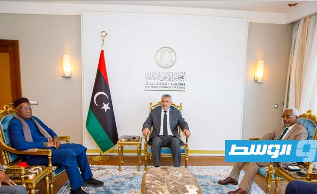 تكالة يؤكد لباتيلي دعم مجلس الدولة جهود البعثة الأممية للوصول إلى الانتخابات