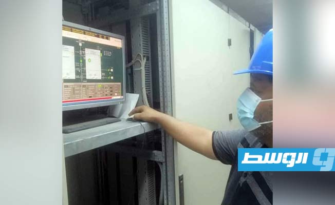 دخول الوحدة الغازية السادسة بمحطة الزاوية المزدوجة على الشبكة الكهربائية