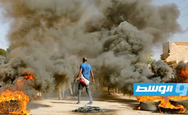آلاف المتظاهرين الغاضبين في السودان في الذكرى الثانية للانتفاضة