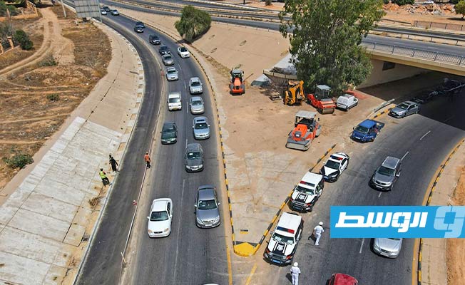 الانتهاء من توسعة مدخل جزيرة الغيران بالمدخل الغربي لطرابلس