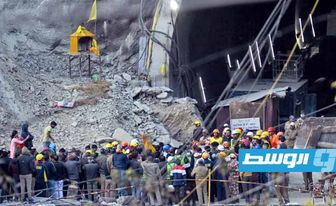 الجيش سيبدأ عملية حفر يدوية لإخراج العمال المحاصرين داخل نفق في الهند