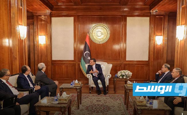 الجرندي يؤكد للدبيبة دعمه جهود ليبيا في تبوؤ مكانها الإقليمي والعربي