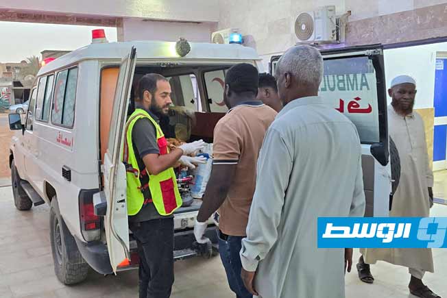 إصابة شخص بانفجار لغم أرضي في الكفرة