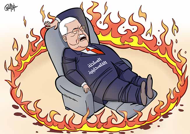 كاريكاتير خيري - تصاعد الأحداث في فلسطين بعد اقتحام الاحتلال للمسجد الأقصى