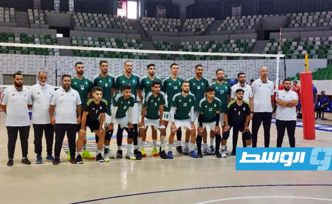 فوز الأهلي طرابلس على الأفريقي زليتن بدوري الكرة الطائرة
