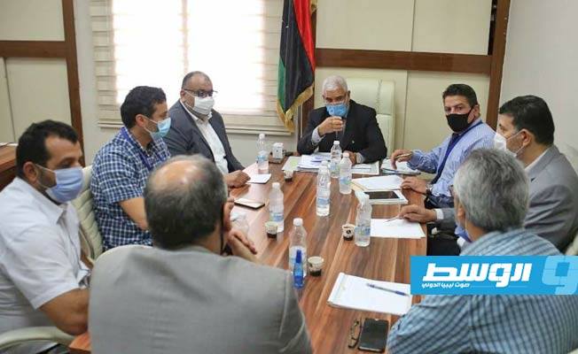 لجنة الخدمات الإلكترونية تراجع التقارير المحالة للجهات المعنية بتحسين خدمات المصارف