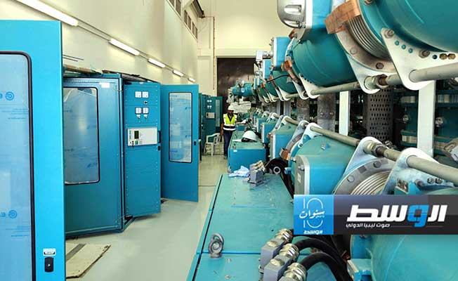«الكهرباء»: تواصل أعمال مشروع محطة حقن حي السلام ببنغازي