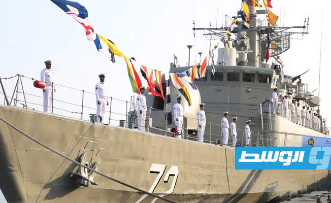 غرق فرقاطة إيرانية قبالة سريلانكا