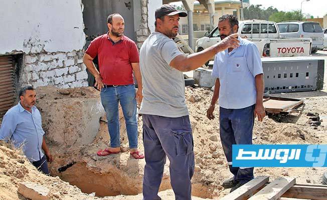 سرقة 2900 متر أسلاك كهربائية بخطي المشروع القديم ومحطة «فرحات»