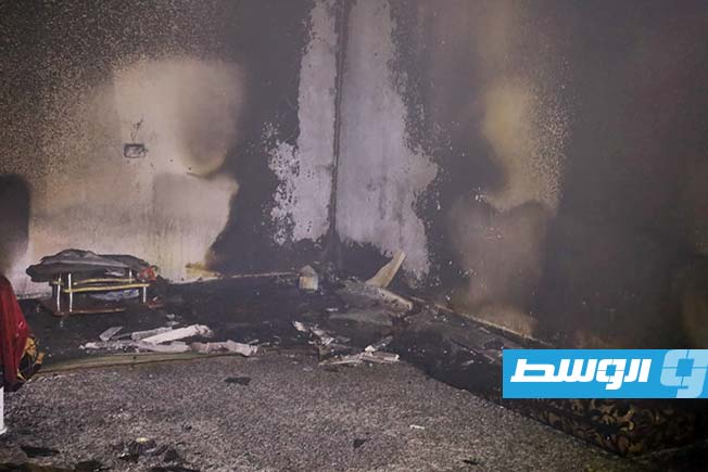 اندلاع حريق جديد في الأصابعة