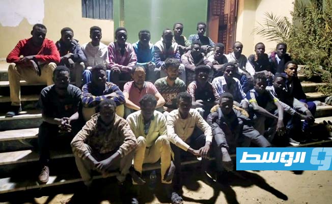 إنقاذ 53 مهاجرا غير شرعي في بني وليد