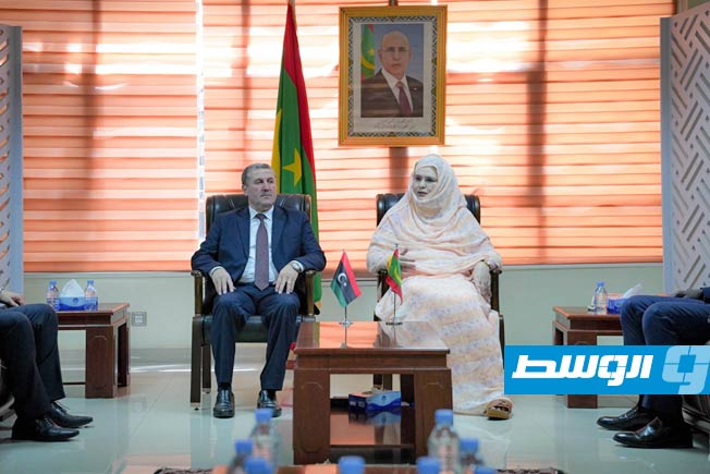 الفزاني يبحث في نواكشوط فتح خط طيران مباشر بين ليبيا وموريتانيا
