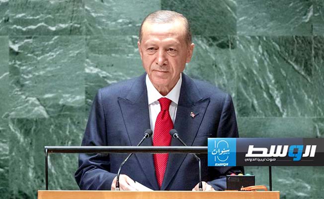 إردوغان يدعو المجتمع الدولي لدعم بناء الثقة بين الأطراف الليبية
