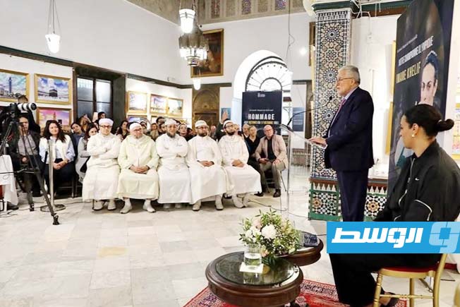 تكريم إيمان خليف في المسجد الكبير بباريس