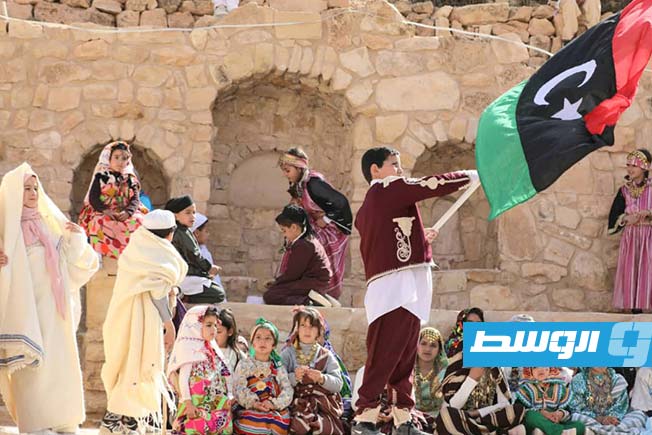 افتتاح بيت المجاهد سليمان الباروني في مدينة كاباو