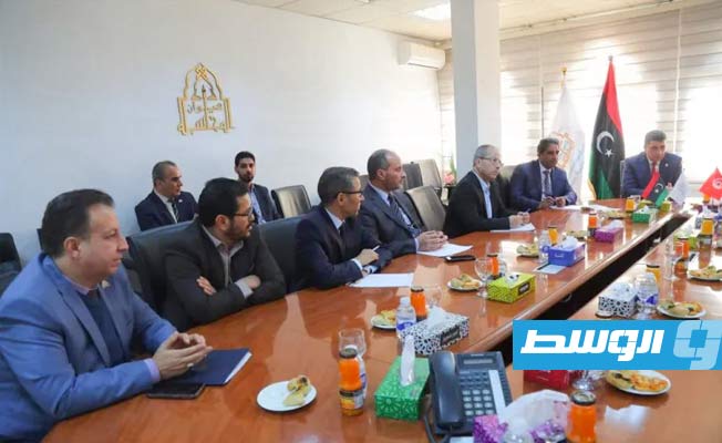 شكشك ونصية يجتمعان مع أمين المنظمة العربية للرقابة المالية