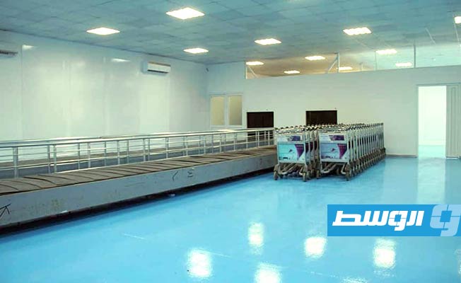 بالصور.. استئناف الرحلات في مطار مصراتة الدولي