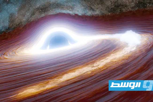 ثقب أسود يمزق نجمًا عملاقًا على بعد 10 مليارات سنة ضوئية