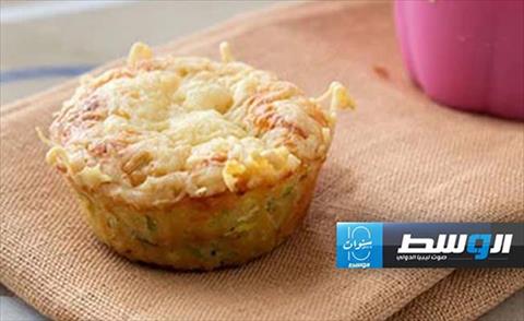 كب كيك الجبن الشيدر