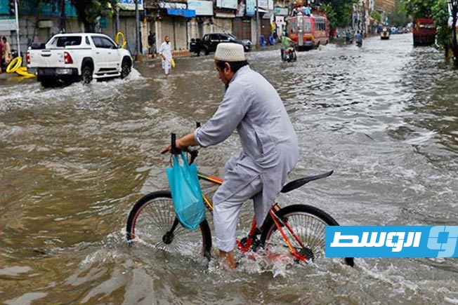 وفاة 54 شخصا خلال 24 ساعة جراء الأمطار الغزيرة في باكستان