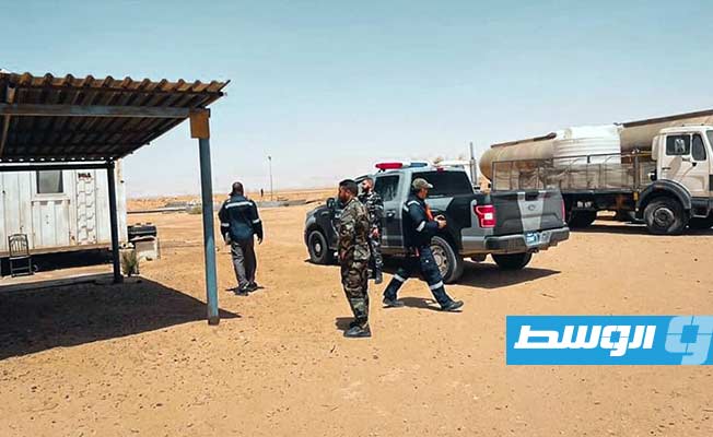 إخلاء موقع تنفيذ المرحلة الرابعة من منظومة النهر الصناعي وتسليمه إلى إدارة الجهاز