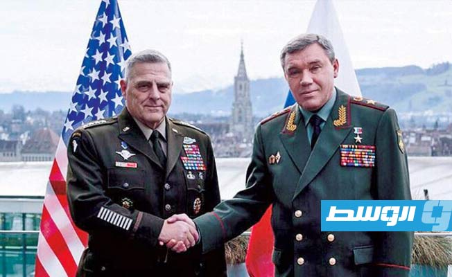 رئيس الأركان الروسي يجري مباحثات مع نظيره الأميركي تناولت «القنبلة القذرة»