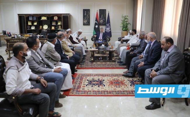 وزير الداخلية يؤكد دور أعيان المنطقة الغربية لإنجاح العملية الأمنية