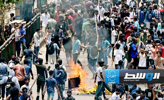 بنغلاديش تفرض حظرا للتجول وتنشر الجيش لحفظ الأمن