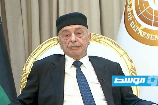 عقيلة يتحدث عن الحاجة لحكومة مصغرة.. ويرد على باتيلي بشأن ولاية مجلس النواب