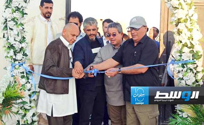 افتتاح خزاني مياه في سرت بسعة 1500 متر مكعب