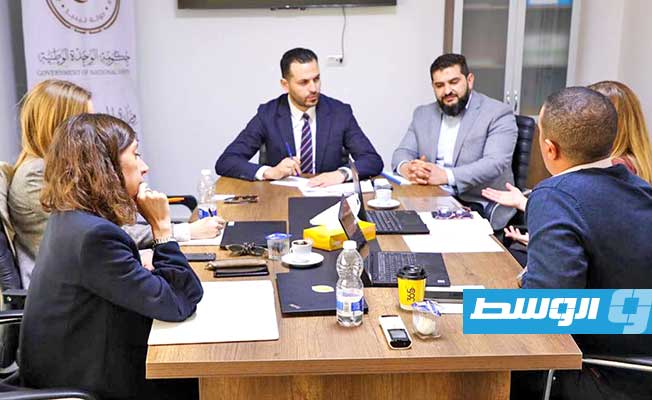 «حكومة الوحدة» تبحث التعاون مع الوكالة الألمانية لدعم المشروعات الصغرى والمتوسطة