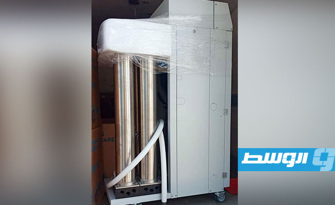 وصول محطة تحلية جديدة لقسم غسيل الكلى بمستشفى ابن سينا في سرت