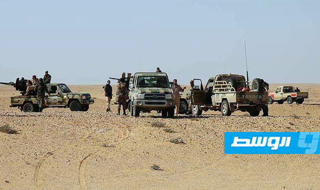 قوات الجيش تدخل مرزق واشتباكات عنيفة وسط المدينة