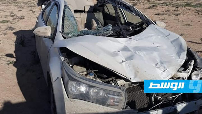 بسبب الإبل الطليقة... إصابة مسؤول بشركة نفطية في حادث سير شرق مرسى البريقة