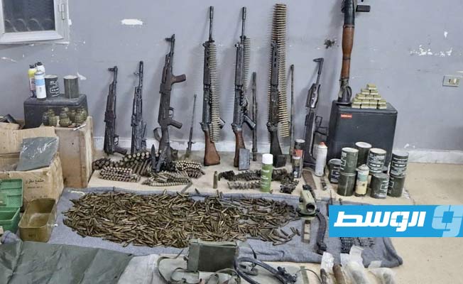 ضبط ترسانة أسلحة لدى شخص أطلق «آر بي جي» على منزل جاره في الخمس