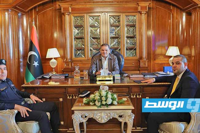 الدبيبة يناقش مع اشتيوي ودبوب خطة تطوير السجون