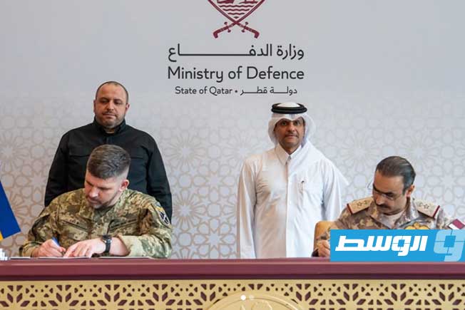 قطر تعلن توقيع اتفاقية دفاعية مع أوكرانيا تتضمن تبادل خبرات مواجهة الصواريخ والمسيّرات