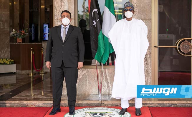 رئيس نيجيريا لـ«المنفي»: استقرار ليبيا أو عدمه له تداعيات على دول المنطقة