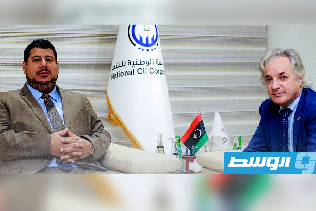 سليمان يبحث مع «ريبسول» خطط زيادة الإنتاج النفطي في ليبيا