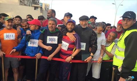 بالفيديو.. انطلاق «نصف ماراثون» في طرابلس